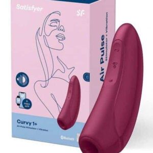 Satisfyer Curvy 1  Connect App - Rose/Red