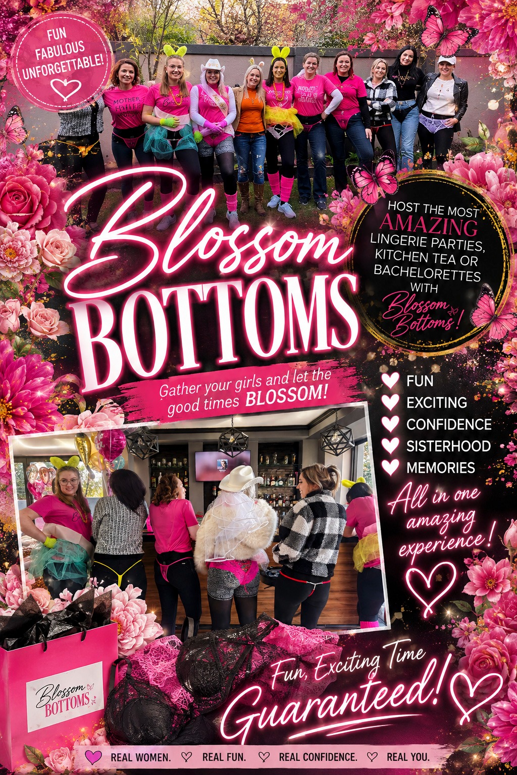 Blossom Bottoms Lingerie Parties